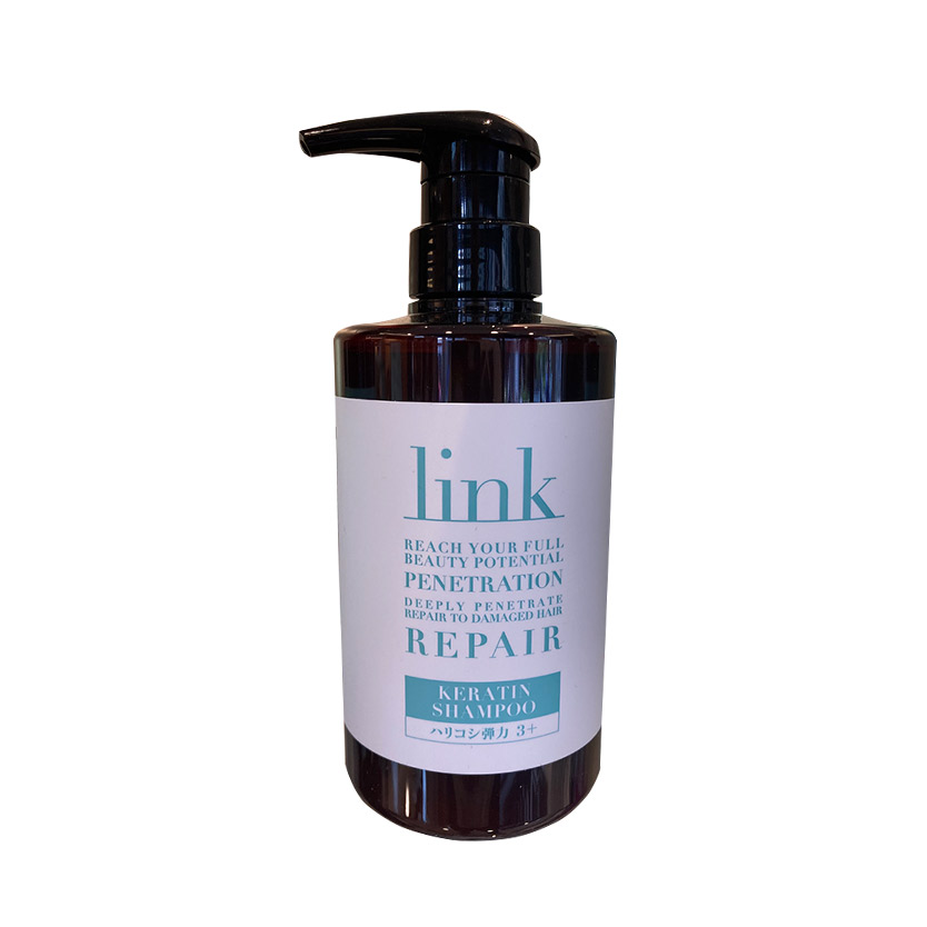 link ケラチンシャンプー ハリコシ弾力 3+（500ml） | 新宿 美容室・美容院｜ジャン・クロード・ビギン 新宿南口店