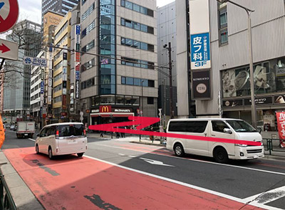 JR新宿駅南口からのルート